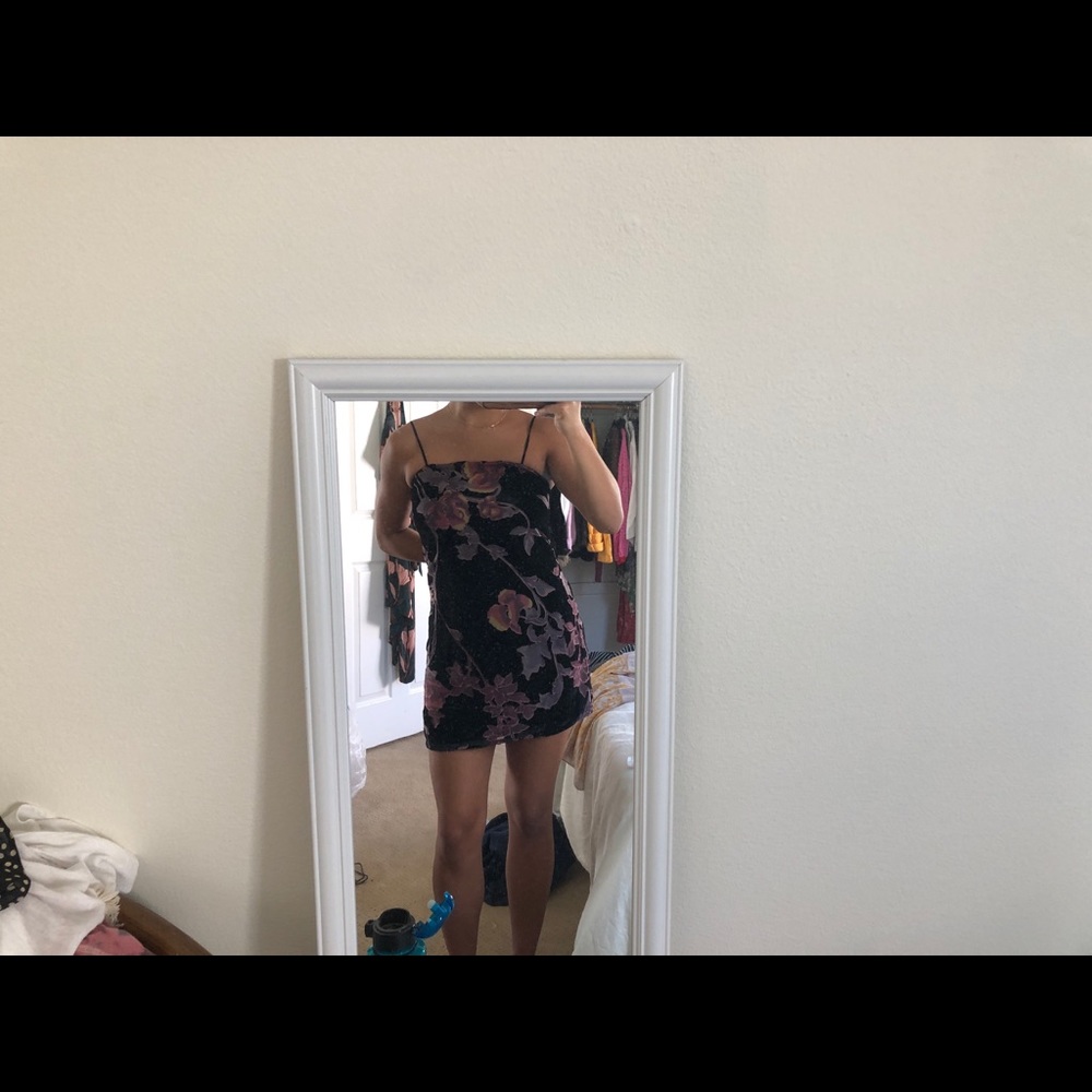 90s FLORAL DRESS - Picture 4 of 4